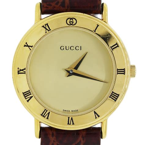 gold fashion gucci watch|vintage gold Gucci watch ladies.